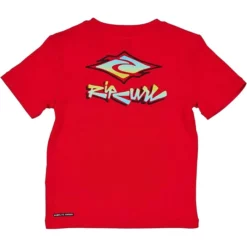 Rip Curl Boys Diamond Fade Short Sleeve Rash Vest