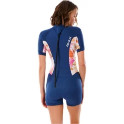 Rip Curl Womens Dawn Patrol 2mm Back Zip Shorty Wetsuit