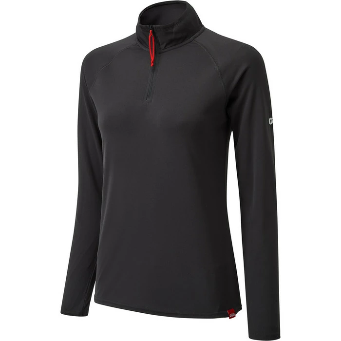 GILL Womens UV Tec Long Sleeve Zip Tee 2 GILL Womens UV Tec Long Sleeve Zip Tee - Image 2