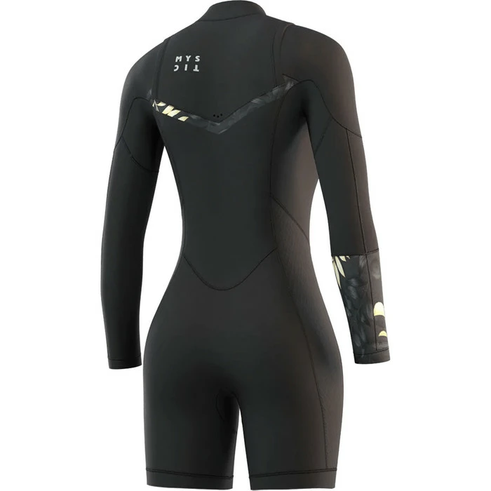 Mystic Womens Dazzled 3/2mm Chest Zip Long Sleeve Shorty Wetsuit 1 Mystic Womens Dazzled 3/2mm Chest Zip Long Sleeve Shorty Wetsuit