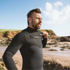 Gul Mens Y39 Yamamoto 3/2mm Chest Zip Wetsuit -Watersports Outlet Sales Shop 39991 202320Gul20Mens20Y3920Yamamoto2032mm20Chest20Zip20Wetsuit20YM1201 C120 20Black2020Ripstop20Lifestyle201.700x700