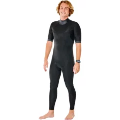 Rip Curl Mens Dawn Patrol Performance 2/2mm Short Sleeve Wetsuit