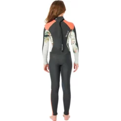 Rip Curl Girls Dawn Patrol 3/2mm Back Zip Wetsuit