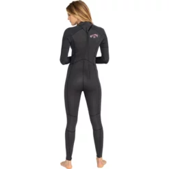 Billabong Womens Launch 4/3mm Back Zip Wetsuit
