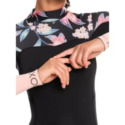 Roxy Womens Swell Series 3/2mm GBS Back Zip Wetsuit -Watersports Outlet Sales Shop 41943 202220Roxy20Womens20Swell20Series2032mm20Back20Zip20GBS20Wetsuit20ERJW103121 20Anthracite20Paradise4.700x700