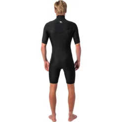 Rip Curl Mens Dawn Patrol 2mm Chest Zip Shorty Wetsuit