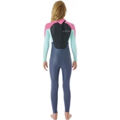 Rip Curl Girls Omega 3/2mm E-Stitch Back Zip Wetsuit