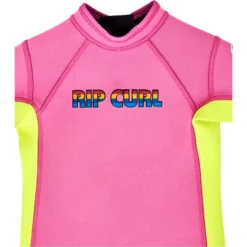 Rip Curl Groms Omega 1.5mm Back Zip Shorty Wetsuit -Watersports Outlet Sales Shop 42284 202220Rip20Curl20Junior20Omega20Back20Zip20Wetsuit20115BSP20 20Pink20Close20Up.700x700