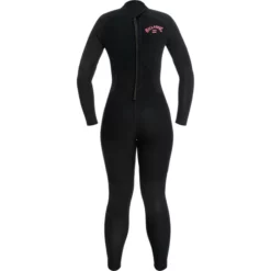 Billabong Womens Launch 4/3mm GBS Back Zip Wetsuit -Watersports Outlet Sales Shop 43507 202320Billabong20Womens20Launch2043mm20Back20Zip20Wetsuit20ABJW10015820 20Black20Back20Model20Edited.700x700