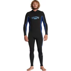 Billabong Mens Absolute 3/2mm Flatlock Back Zip Wetsuit
