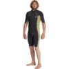 Billabong Mens Absolute 2/2mm Back Zip Shorty Wetsuit