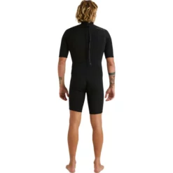 Quiksilver Mens Everyday Sessions 2mm Back Zip Shorty Wetsuit