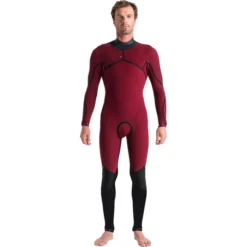 Mens ReWired 4/3mm Chest Zip Wetsuit -Watersports Outlet Sales Shop 44254 202320C Skins20Mens20ReWired2043mm20GBS20Chest20Zip20Wetsuit20C RW43MCZ20 20Anthracite20Black20X2020Saffron20 20Front.700x700
