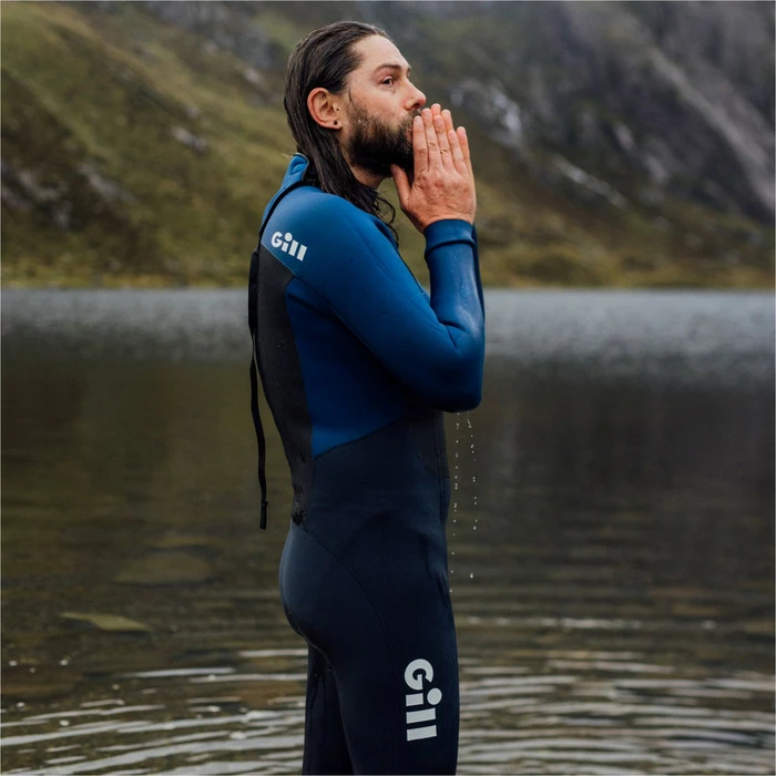 GILL Mens Pursuit 4/3mm GBS Back Zip Wetsuit 6 GILL Mens Pursuit 4/3mm GBS Back Zip Wetsuit - Image 6
