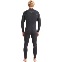Billabong Mens Furnace Natural 4/3mm Chest Zip Wetsuit