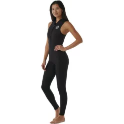 Rip Curl Womens G-Bomb 2.0 1.5mm Front Zip Sleeveless Long Jane Wetsuit