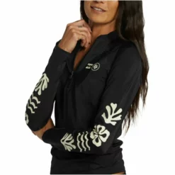 Billabong Womens Coral Gardeners Long Sleeve Rash Vest -Watersports Outlet Sales Shop 48270 202420Billabong20Womens20Coral20Gardeners20Long20Sleeve20Front20Zip20Rash20Vest20ABJWR0302520 20Black205.700x700