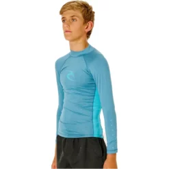 Rip Curl Boys Waves Long Sleeve Rash Vest