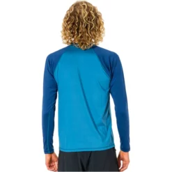 Rip Curl Mens Shock Waves Long Sleeve Rash Vest