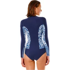 Rip Curl Womens G-Bomb Searchers 1mm Long Sleeve Shorty Wetsuit